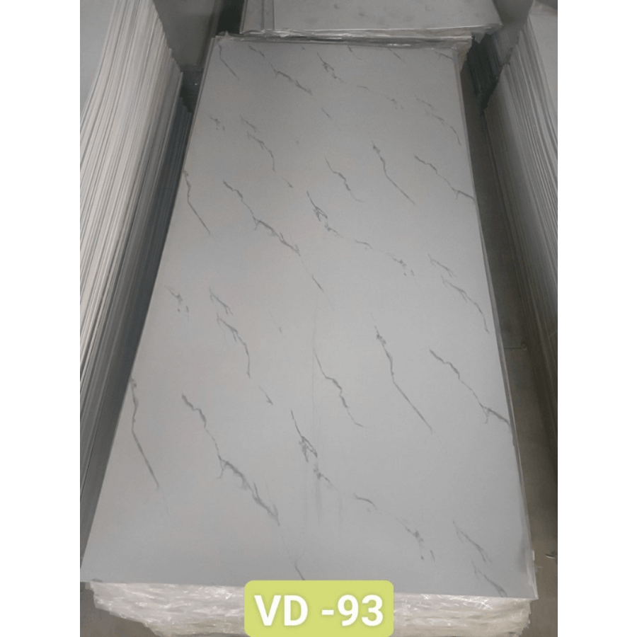 Tấm nhựa pvc giả đá vân mây trắng sữa trung tính - hoà hợp dịu nhẹ
