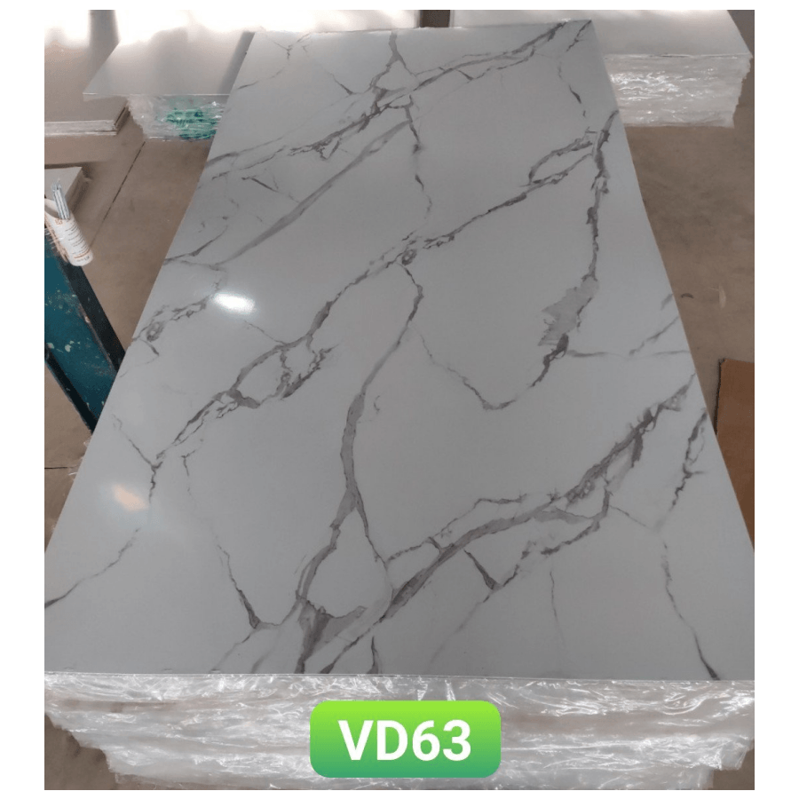 Tấm nhựa giả đá vân mây đậm - Sự độc đáo và sang trọng