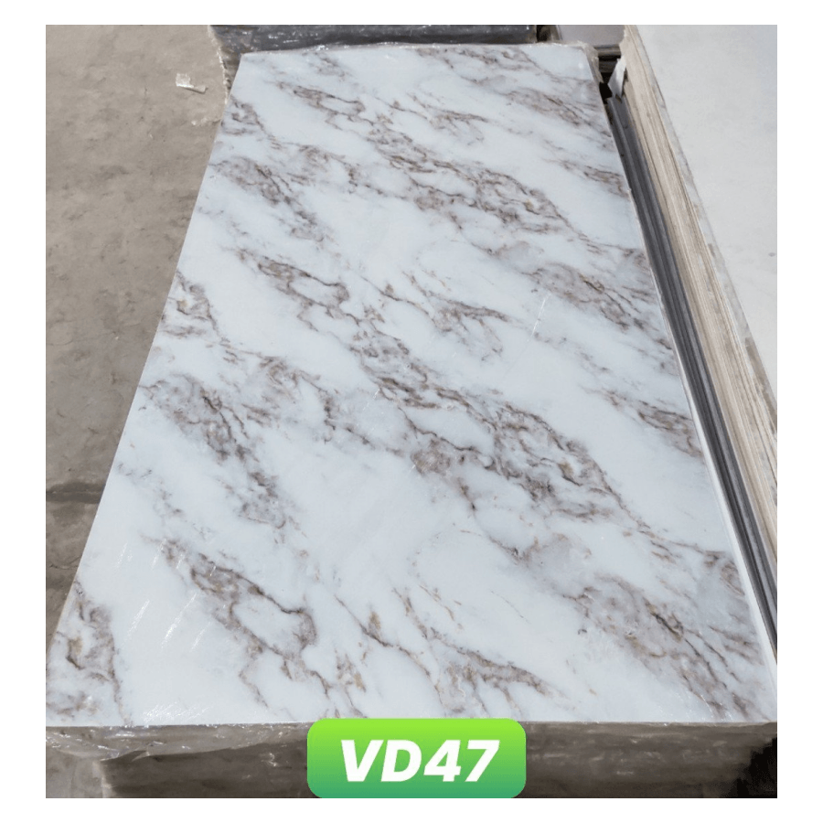 Tấm nhựa giả đá màu xám titan - Sự hiện đại và tinh tế