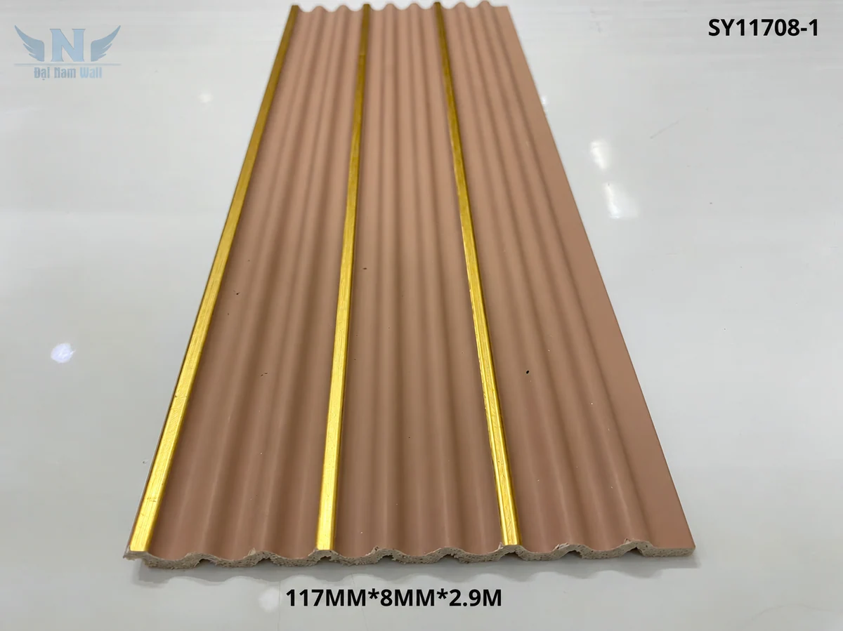 Ảnh mẫu Lam sóng PS phối chỉ ánh kim SY11708-1