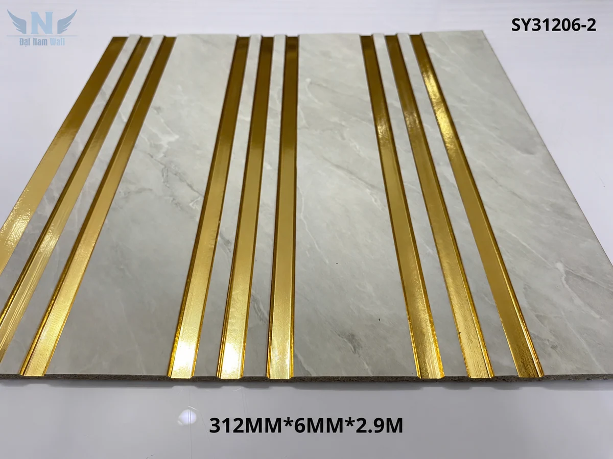 Ảnh mẫu Lam sóng PS phối chỉ ánh kim SY31206-2