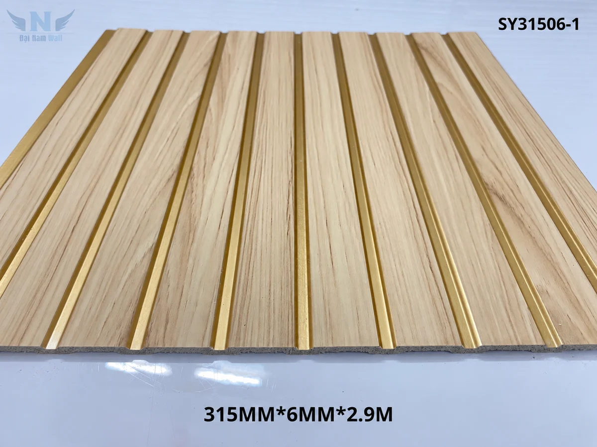 Ảnh mẫu Lam sóng PS phối chỉ ánh kim SY31506-1