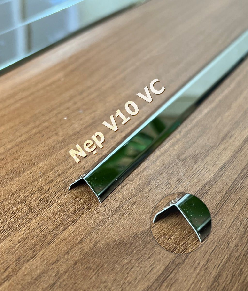 Nẹp V10VC hiển thị trọn profile