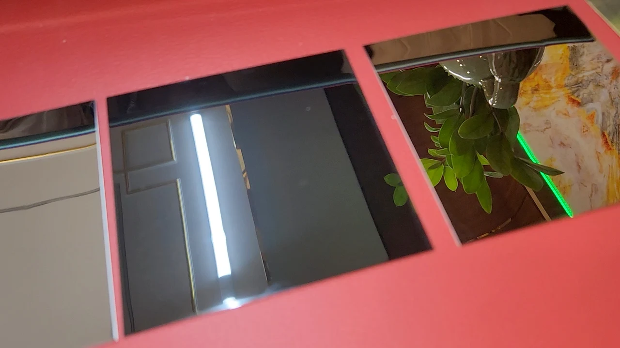 Ảnh trích từ video bộ mẫu inox thực tế