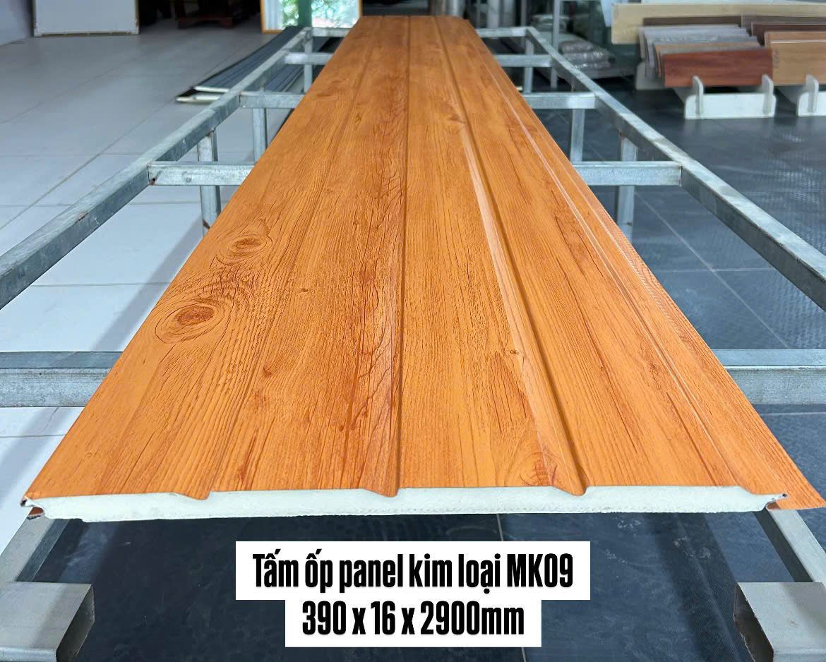 Bề mặt 09: Vân gỗ tông vàng cam ấm