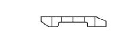 Sơ đồ tiết diện Len chân tường Nano 10 cm từ bảng giá