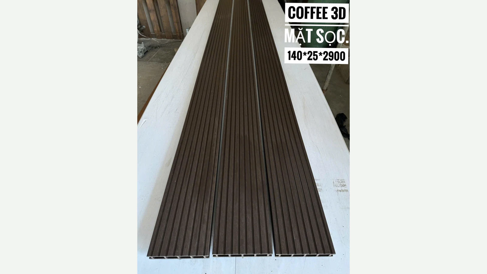 Bề mặt CF-SOC: Coffee · Mặt sọc