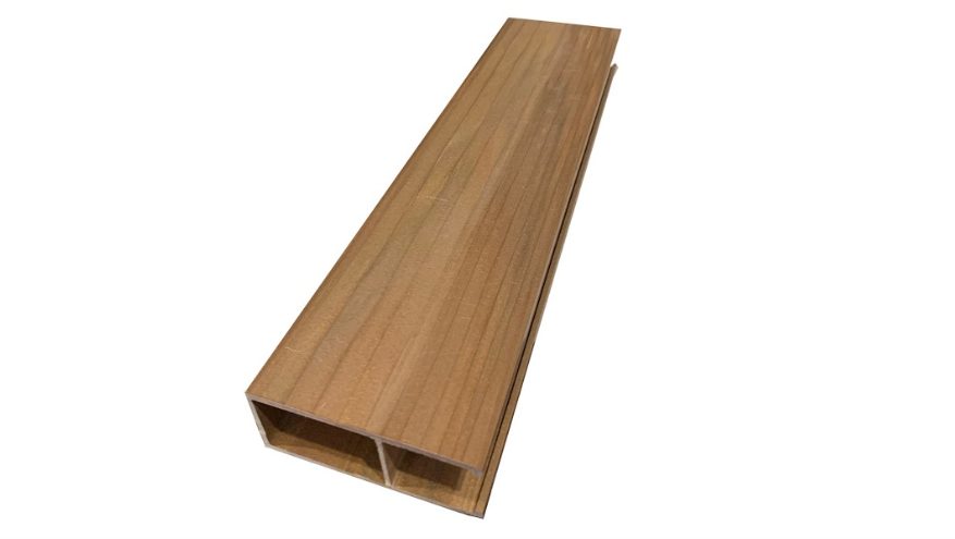 Ảnh sản phẩm đúng mã Thanh lam gỗ nhựa nguyên sinh 100 × 40 mm