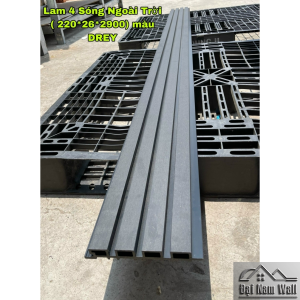 Lam 4 Sóng Ốp Tường Drey