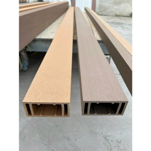 Thanh lam gỗ nhựa LHDN100x50  - Coffee