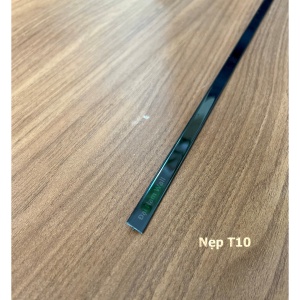 Nẹp Inox T10 Đen Gương – Dài 2m4