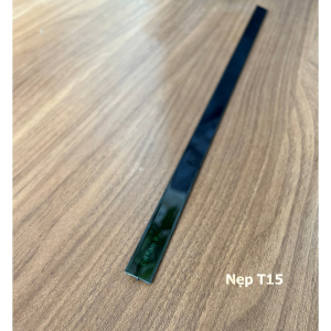 Nẹp Inox T15 Đen Gương – Dài 2m4