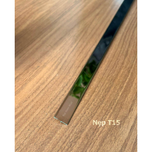 Nẹp Inox T15 Hồng Gương – Dài 2m4