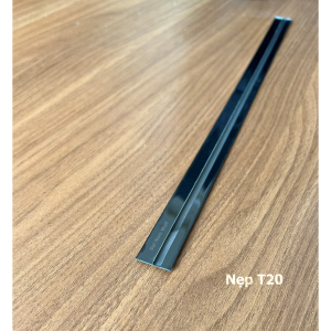 Nẹp Inox T20 Đen Gương – Dài 2m4