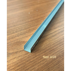 Nẹp Inox U10 Trắng Gương – Dài 2m4