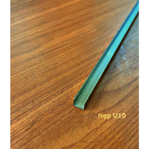 Nẹp Inox U10 Vàng Gương – Dài 2m4