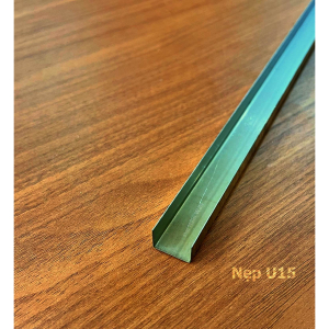 Nẹp Inox U15 Vàng Gương – Dài 2m4