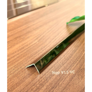 Nẹp Inox V15 Hồng Vát Cạnh – Dài 2m4