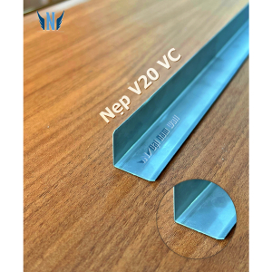 Nẹp Inox V20 Hồng Vát Cạnh – Dài 2m4