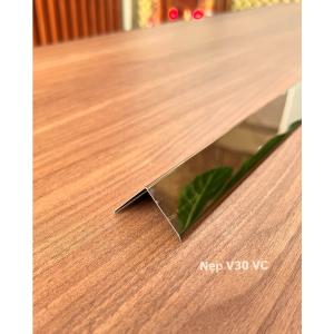 Nẹp Inox V30 Hồng Vát Cạnh – Dài 2m4