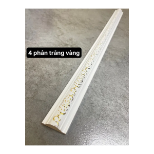 Phào Chỉ Nhựa Ps 4 Phân Trắng Vàng – sk40-tv Phào Chỉ Nhựa Ps 4 Phân Trắng Vàng – sk40-tv
