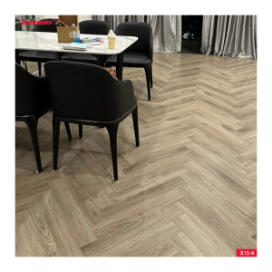 Sàn Gỗ Xương Cá Đế Cao Su – X15-4