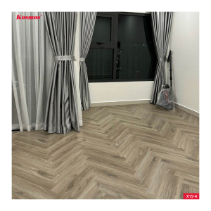 Sàn Gỗ Xương Cá Đế Cao Su – X15-4