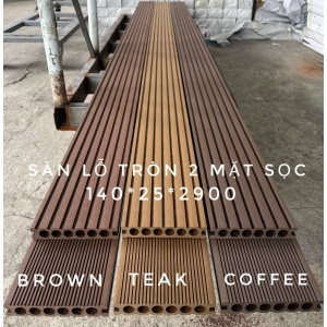 Sàn Lỗ Tròn 2 Mặt Sọc Sàn Lỗ Tròn 2 Mặt Sọc