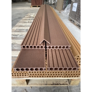 Sàn Nhựa Ngoài Trời Lỗ Tròn Red Brown - SNLT140*25 Sàn Nhựa Ngoài Trời Lỗ Tròn Red Brown - SNLT140*25