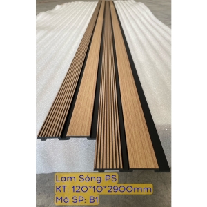 Tấm Ốp Nhựa PS 2 Sóng - PS120x10