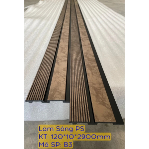  TẤM ỐP NHỰA PS 2 SÓNG – PS120X10