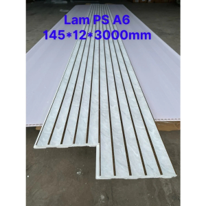 Tấm Ốp Nhựa PS Bán Nguyệt Chỉ Vàng – PSBN150x10