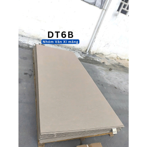 Tấm Ốp Than Tre 5mm Vân Xi Măng - DT6B Tấm Ốp Than Tre 5mm Vân Xi Măng - DT6B
