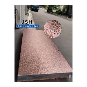 Tấm Ốp Than Tre – Sóng Nước Hồng