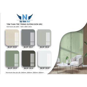 Tấm Than Tre Tráng Gương Đơn Sắc