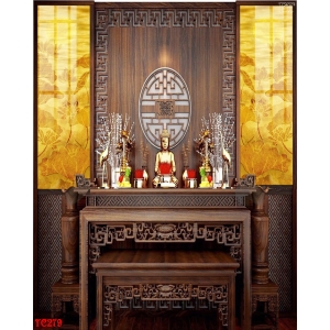 Tranh Điện Phòng Thờ Đứng TDDN - TC279 Tranh Điện Phòng Thờ Đứng TDDN - TC279
