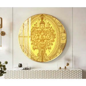 Tranh Điện Phòng Thờ Tròn TTDN - FTTC28