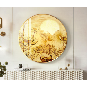 Tranh Điện Phòng Thờ Tròn TTDN - FTTC40 Tranh Điện Phòng Thờ Tròn TTDN - FTTC40