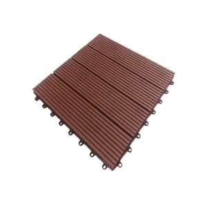 Vỉ gỗ nhựa ngoài trời vân sọc VSDN30x30 - Nâu Đồng  Vỉ gỗ nhựa ngoài trời vân sọc VSDN30x30 - Nâu Đồng